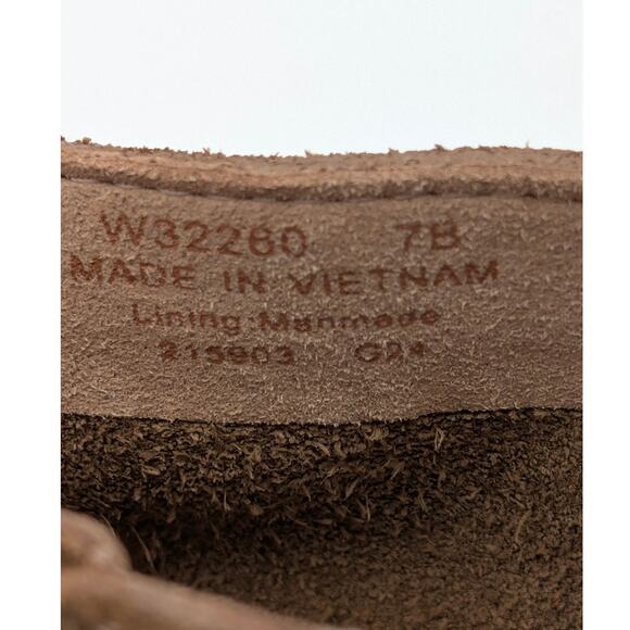 Cole Haan Naia Pointed Toe Block Heel Booties Women's Brown Size US7B - Picture 9 of 10